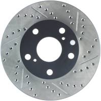 Stoptech - StopTech Sport Drilled/Slotted Brake Rotor Front Left 127.44136L - Image 1