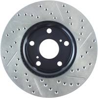 Stoptech - StopTech Sport Drilled/Slotted Brake Rotor Front Right 127.44136R - Image 2