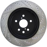 Stoptech - StopTech Sport Drilled/Slotted Brake Rotor Rear Right 127.44141R - Image 2