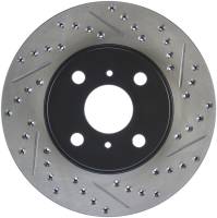 Stoptech - StopTech Sport Drilled/Slotted Brake Rotor Front Left 127.44143L - Image 1