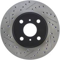 StopTech Sport Drilled/Slotted Brake Rotor Front Right 127.44143R