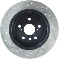 Stoptech - StopTech Sport Drilled/Slotted Brake Rotor Rear Left 127.44144L - Image 2