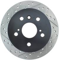 StopTech Sport Drilled/Slotted Brake Rotor Rear Right 127.44144R