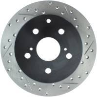 Stoptech - StopTech Sport Drilled/Slotted Brake Rotor Rear Left 127.44145L - Image 1