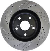 Stoptech - StopTech 07-09 Lexus ES 250/ES 300/ ES330/ES350 SportStop Slotted & Drilled Left Front Rotor - 127.44146L - Image 2