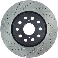 StopTech Sport Drilled/Slotted Brake Rotor Front Right 127.44148R