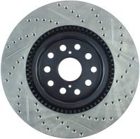 Stoptech - StopTech Sport Drilled/Slotted Brake Rotor Front Right 127.44148R - Image 2