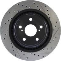 Stoptech - StopTech Sport Drilled & Slotted Rotor - Front Left - 127.44158L - Image 2