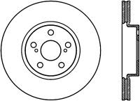 StopTech Sport Cryo Drilled/Slotted Brake Rotor Front Left 127.44160CL