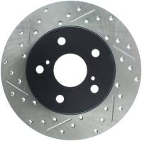 StopTech Sport Drilled/Slotted Brake Rotor Rear Right 127.44161R