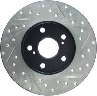 Stoptech - StopTech Sport Drilled/Slotted Brake Rotor Rear Right 127.44161R - Image 2