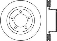 StopTech Sport Cryo Drilled/Slotted Brake Rotor Front Right 127.44162CR