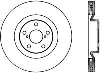 StopTech Sport Drilled/Slotted Brake Rotor Front Left 127.44170L