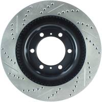 Stoptech - StopTech Slotted & Drilled Sport Brake Rotor - 127.44174L - Image 2