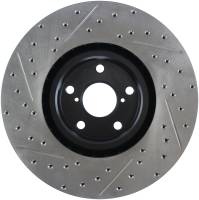 Stoptech - StopTech 14 Lexus IS Slotted & Drilled Front Left Rotor - 127.44184L - Image 2