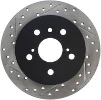 StopTech Sport Drilled/Slotted Brake Rotor Rear Right 127.44188R