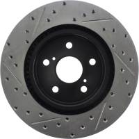 Stoptech - StopTech Sport Drilled/Slotted Brake Rotor Front Left 127.44202L - Image 2