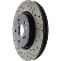 Stoptech - StopTech Sport Drilled/Slotted Brake Rotor Front Left 127.44202L - Image 4