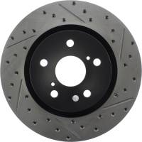 Stoptech - StopTech Sport Drilled/Slotted Brake Rotor Front Left 127.44202L - Image 5