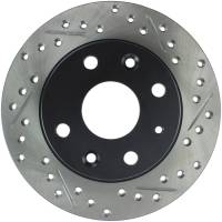 Stoptech - StopTech Sport Drilled/Slotted Brake Rotor Rear Left 127.45035L - Image 1