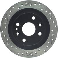 StopTech Sport Drilled/Slotted Brake Rotor Rear Right 127.45041R