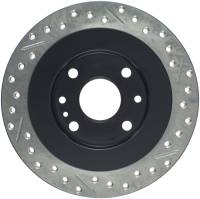 Stoptech - StopTech Sport Drilled/Slotted Brake Rotor Rear Right 127.45041R - Image 2