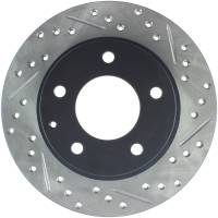 Stoptech - StopTech Sport Drilled/Slotted Brake Rotor Rear Left 127.45049L - Image 1