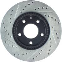 Stoptech - StopTech Sport Drilled/Slotted Brake Rotor Front Left 127.45053L - Image 2