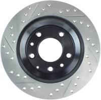 Stoptech - StopTech Sport Drilled/Slotted Brake Rotor Rear Left 127.45064L - Image 2