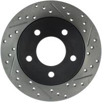 Stoptech - StopTech Sport Drilled/Slotted Brake Rotor Rear Left 127.45066L - Image 1