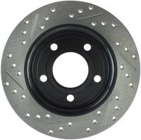 Stoptech - StopTech Sport Drilled/Slotted Brake Rotor Rear Left 127.45066L - Image 2