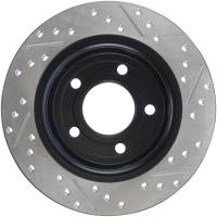 Stoptech - StopTech Sport Drilled/Slotted Brake Rotor Rear Right 127.45067R - Image 2