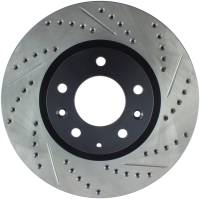 Stoptech - StopTech Sport Drilled/Slotted Brake Rotor Front Left 127.45070L - Image 1