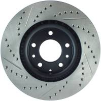 Stoptech - StopTech Sport Drilled/Slotted Brake Rotor Front Left 127.45070L - Image 2