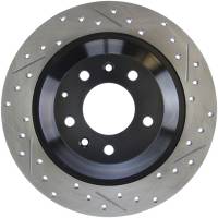 Stoptech - StopTech Sport Drilled/Slotted Brake Rotor Rear Left 127.45074L - Image 1