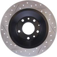 Stoptech - StopTech Sport Drilled/Slotted Brake Rotor Rear Left 127.45074L - Image 2