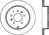 StopTech Sport Drilled/Slotted Brake Rotor Rear Right 127.45077R