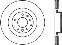 StopTech Sport Cryo Drilled/Slotted Brake Rotor Front Left 127.45080CL