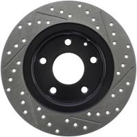 Stoptech - StopTech Sport Drilled/Slotted Brake Rotor; Rear Right - Image 2