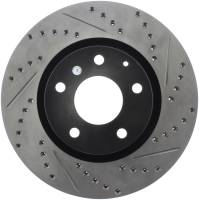 Stoptech - StopTech Sport Drilled/Slotted Brake Rotor Front Left 127.45086L - Image 1