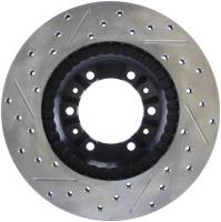 Stoptech - StopTech Sport Drilled/Slotted Brake Rotor Front Left 127.46040L - Image 2