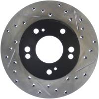 Stoptech - StopTech Sport Drilled/Slotted Brake Rotor Front Left 127.46042L - Image 1