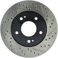 Stoptech - StopTech Sport Drilled/Slotted Brake Rotor Front Left 127.46061L - Image 1