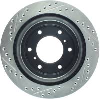 Stoptech - StopTech Sport Drilled/Slotted Brake Rotor Rear Left 127.46063L - Image 2