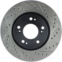 Stoptech - StopTech Sport Drilled/Slotted Brake Rotor Front Left 127.46068L - Image 1