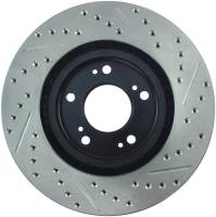 Stoptech - StopTech Sport Drilled/Slotted Brake Rotor Front Right 127.46068R - Image 2