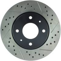 Stoptech - StopTech Sport Drilled/Slotted Brake Rotor Front Left 127.46070L - Image 1