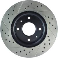 Stoptech - StopTech Sport Drilled/Slotted Brake Rotor Front Left 127.46070L - Image 2