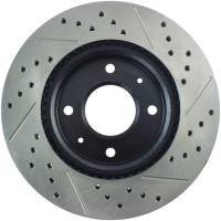 Stoptech - StopTech Sport Drilled/Slotted Brake Rotor Front Right 127.46070R - Image 2