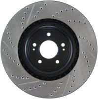 Stoptech - StopTech Slotted & Drilled Sport Brake Rotor - 127.46076L - Image 2